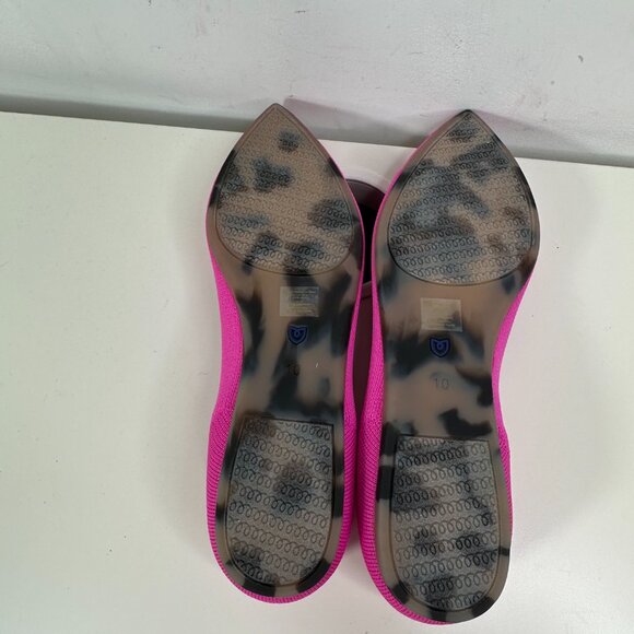 New ROTHY'S Women's Size 10 The Point Dragon Fruit Recycled Shoe Flats - Picture 12 of 13